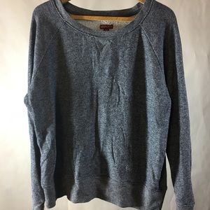 Merona heathered blue sweatshirt XXL